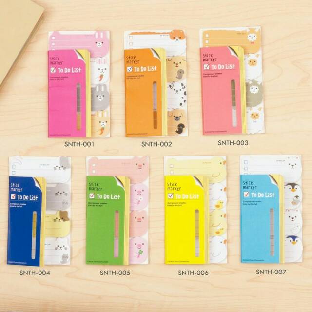 

Hewan-sticky notes to do list side it memo it stick it post it
