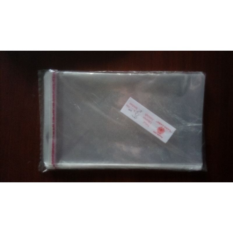 plastik undangan / OPP uk 13 x 22