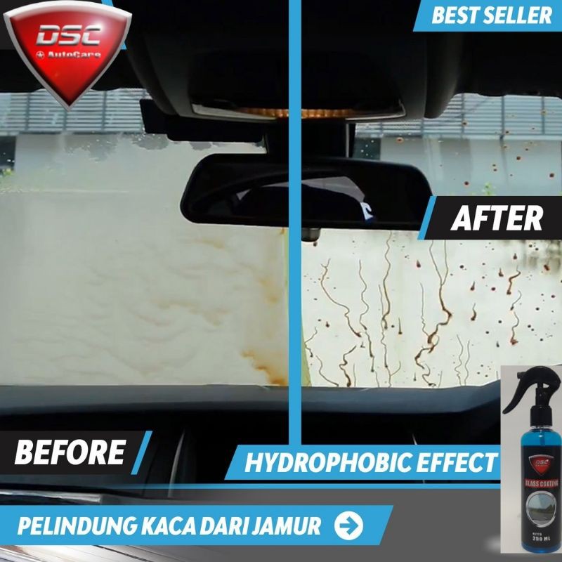 DSC Glass Coating - Pelindung kaca dari jamur