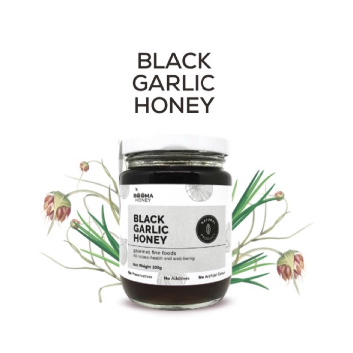 

Beema Honey Gourmet Black Garlic / Madu Selai Saus Salad Pasta Bbq