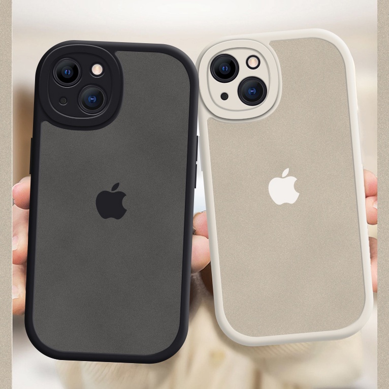 Casing Soft Case Permukaan UV Untuk iPhone 6 / 7 / 8 Plus / X / XR / Xs Max 13 / 12 / 11 Pro Max