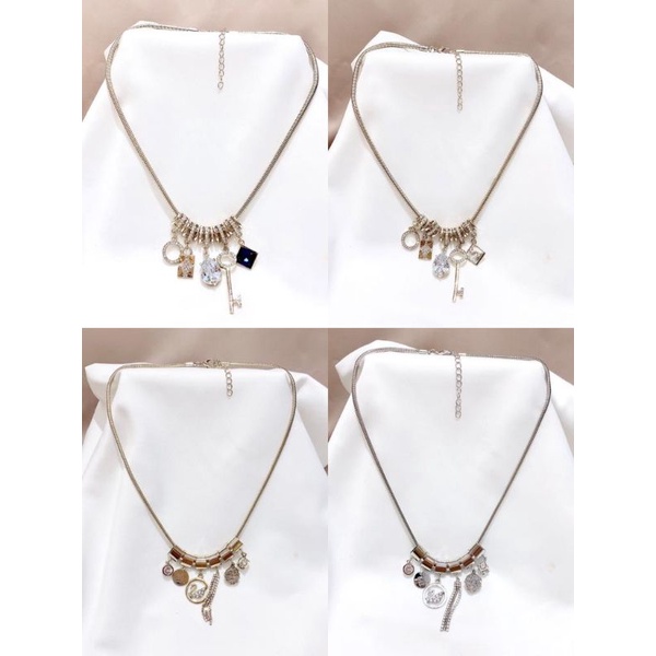 Kalung Mutiara/Titanium import Anti Karat