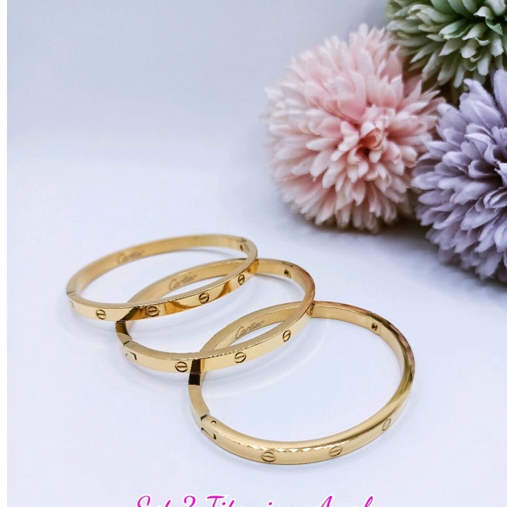 ( SATUAN ) GELANG TITANIUM ANAK PEREMPUAN ANAK REMAJA DIAMETER 5