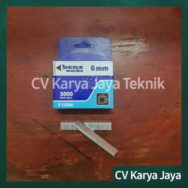 

Isi Staples Tembak Benz 6 mm (5000 pcs) / Refill Staples Gun Tacker F1006
