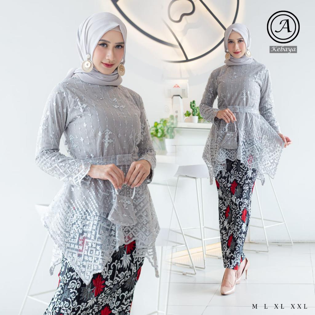 Kebaya Sahara Tulle / Kebaya Modern / Kebaya Wisuda / Kenaya Pesta / Kenaya Kondangan / Kebaya