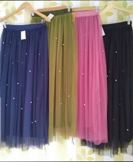 Rok Tutu Mutiara Dewasa / Rok Tutu Mute Panjang / Bisa Bayar Di Tempat (COD)