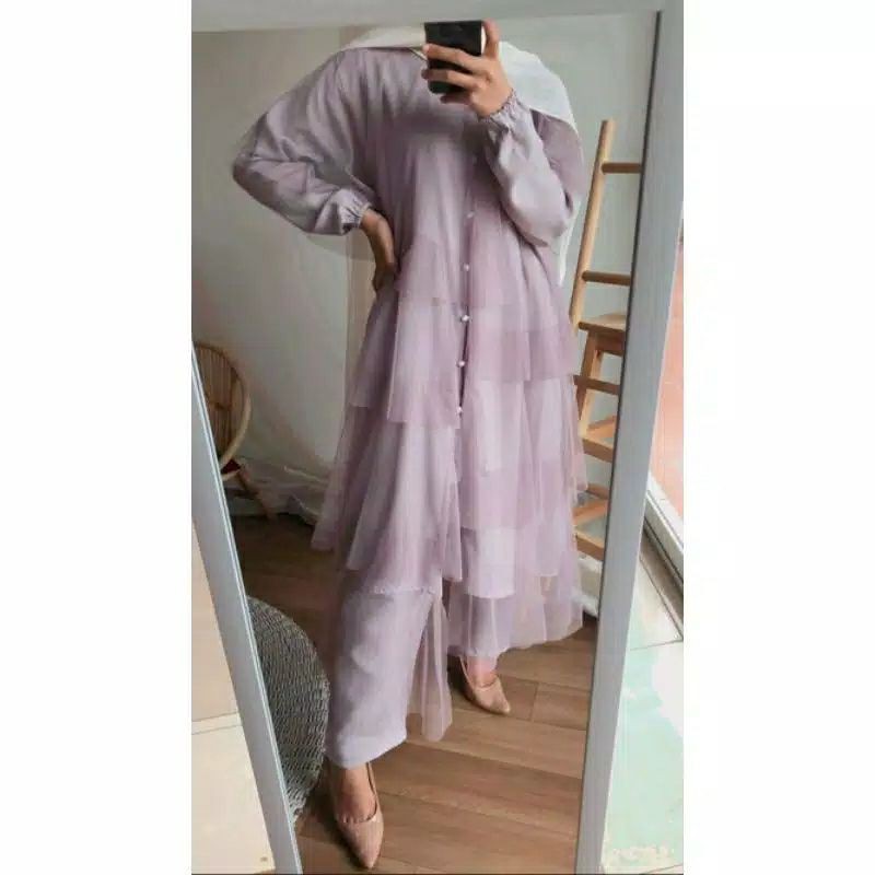 DAYANA TILE TUNIK + CELANA / HALWA TUNIK / ONESET