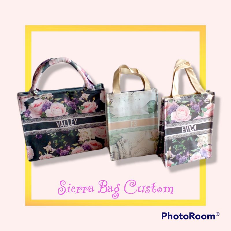 pesanan sierra bag custom