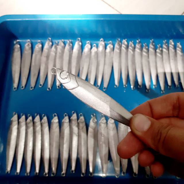 Blank metal jig jigpara 50 gr