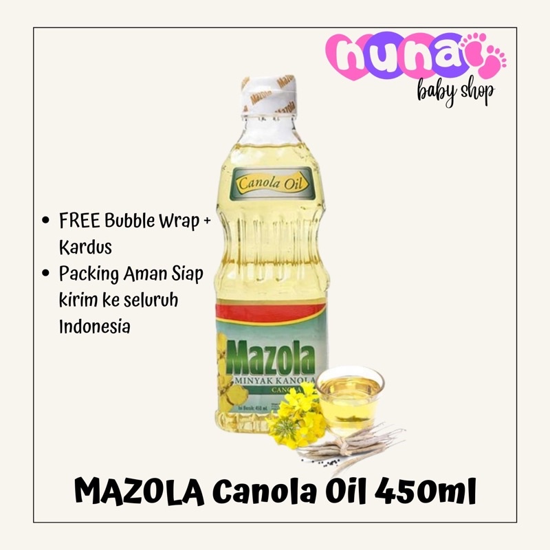 

MAZOLA CANOLA OIL 450ml / Minyak Kanola