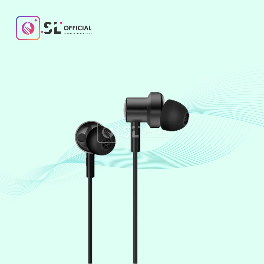 Headset Dual Dynamic Magnetic With Mic