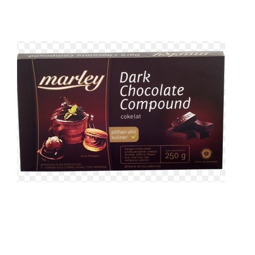 

Kompon Cokelat Hitam | Marley Dark Chocolate Compound 250