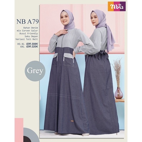NEW NIBRAS GAMIS NB A79 |NB A57 BAHAN SUPERNOVA