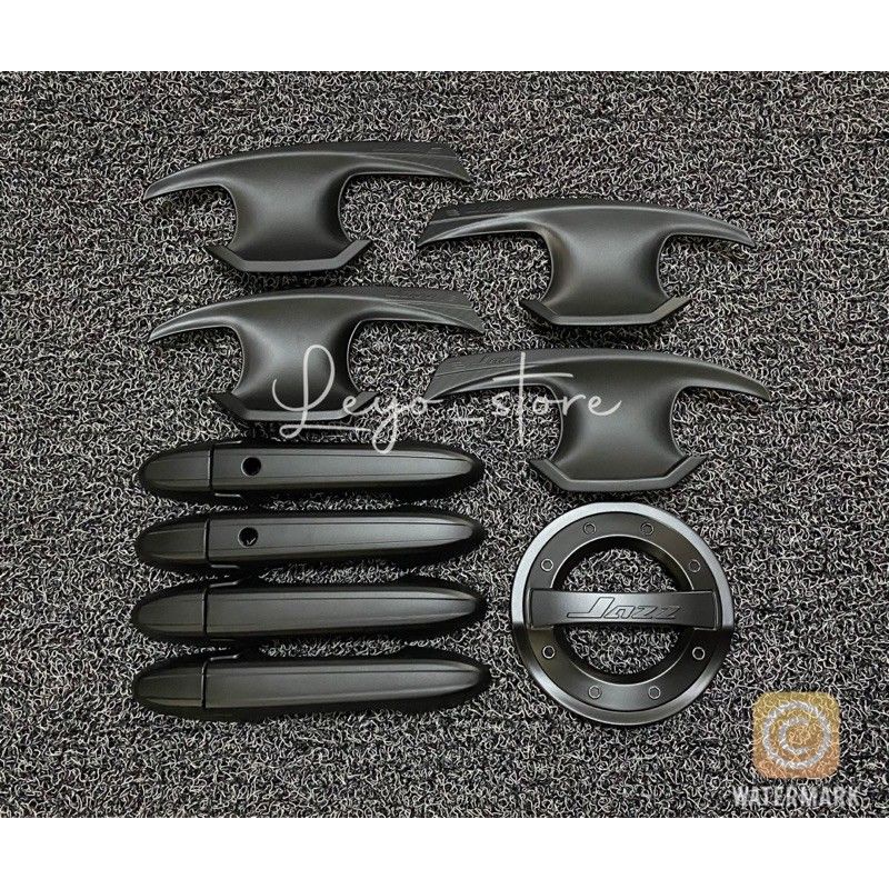 paket outer handle tank cover grand all new jazz 2014 2020 2021 hitam chrome