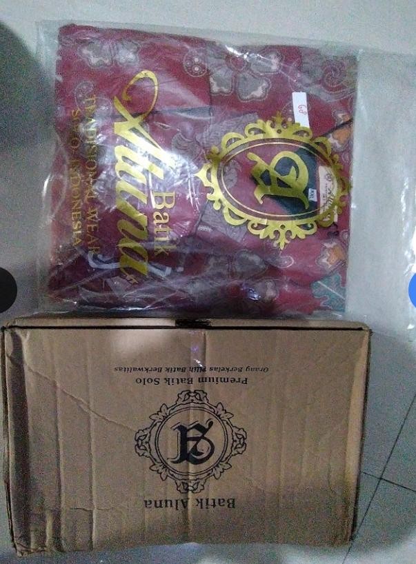 Baju Batik Premium Pria Exclusive Lengan Panjang Kemeja Batik Pria Jombo Batik Tulis Modern Solo 068