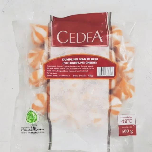 

Cedea Dumpling Cheese 500gr *FrozenFood.*
