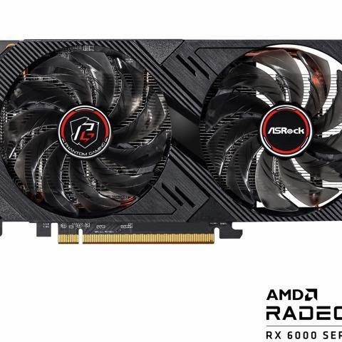 ASROCK AMD Radeon RX 6500 XT Phantom Gaming D 4GB OC / RX 6500 XT 4GB