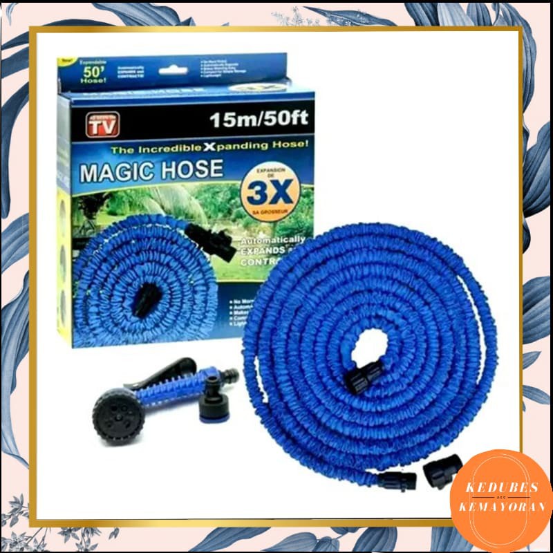 Magic Hose Selang Air Ajaib 15m 50ft / Selang Ajaib Magic Hose 15m  [kk]