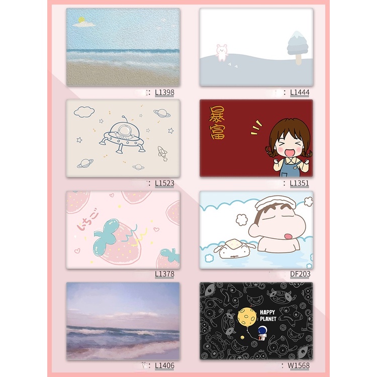 HUAWEI Stiker Skin Vinyl 2 Sisi DIY Untuk Laptop Lenovo Xiaoxin Pro13 Air14 11 / 12 / 13 / 14 inch Dell G3 HP 15.6 Y7