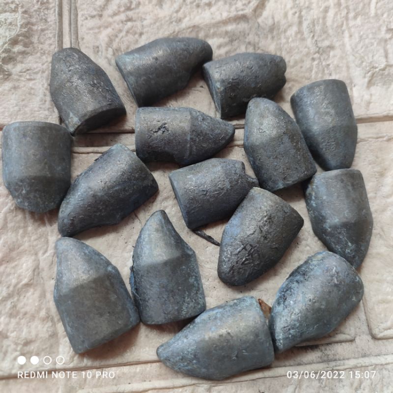 Tricon belah 22 mm tricon mata bor tanah mata bor sumur tembus batu hitam dan ketas