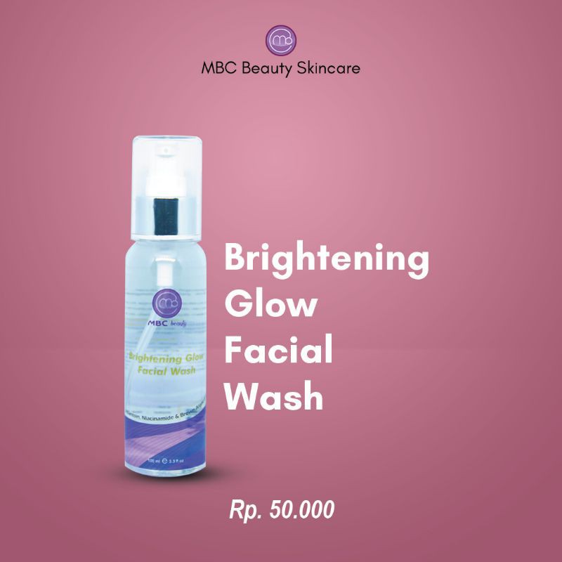 Jual Brightening Glow Facial Wash 100 Ml ( Agen Resmi MBC 001 ...