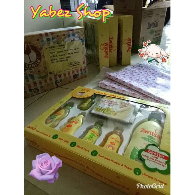 Ibu & Bayi - Perlengkapan Mandi Bayi - Sabun Bayi - Zwitsal Gift Baby Spa Termurah