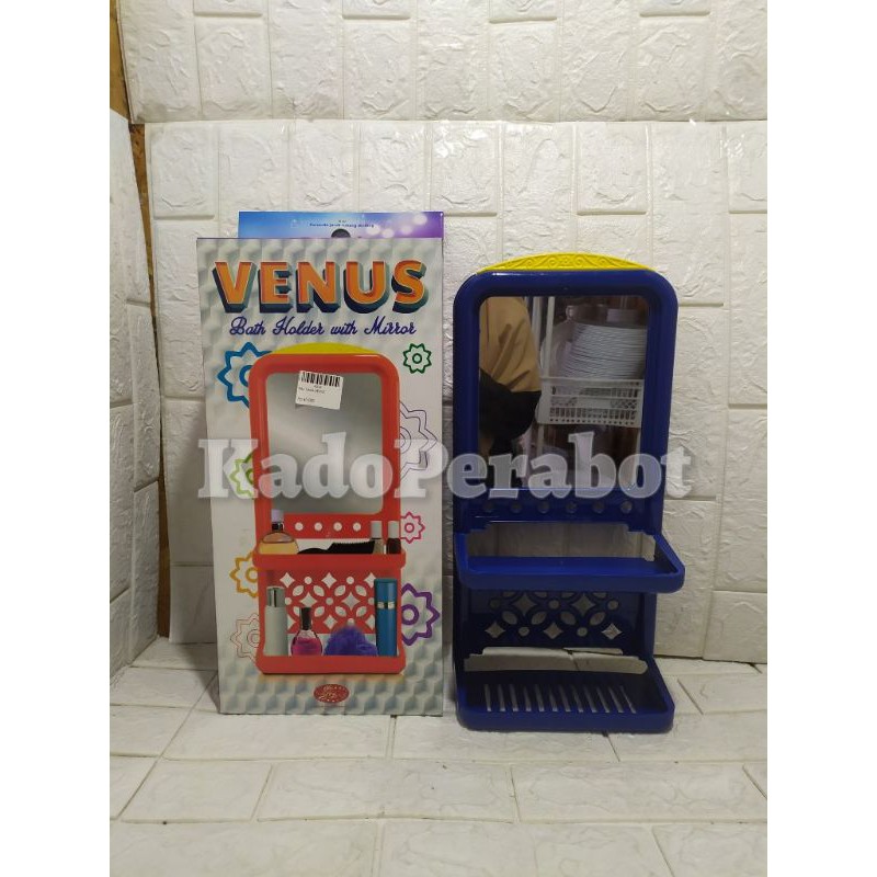 Tempat sabun dinding - tempat sabun cermin - rak sabun-rak kaca venus