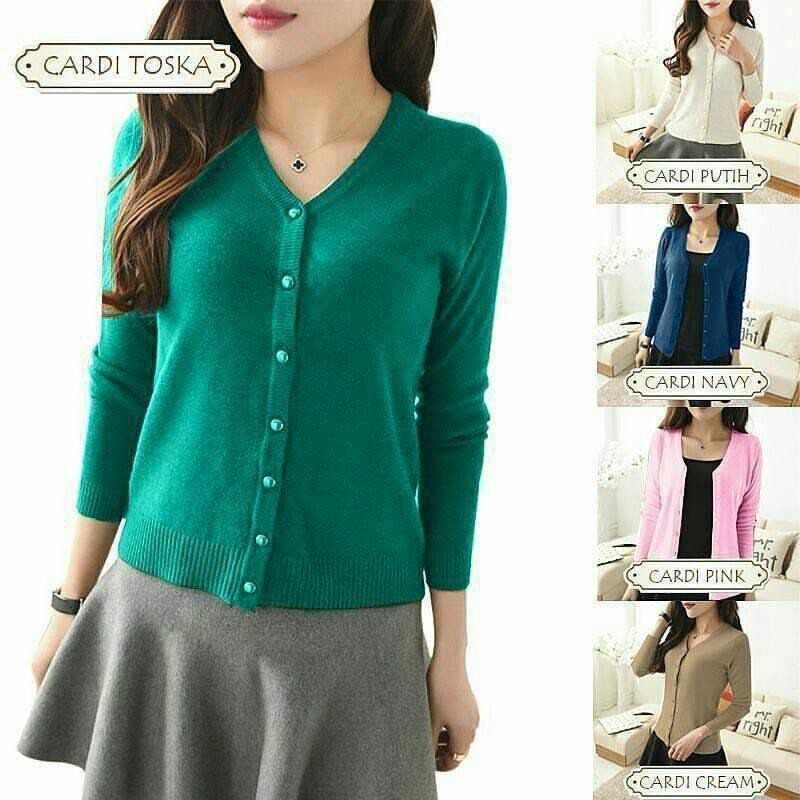 CARDIGAN RAJUT  WANITA DEWASA / SIMPEL CARDYGAN