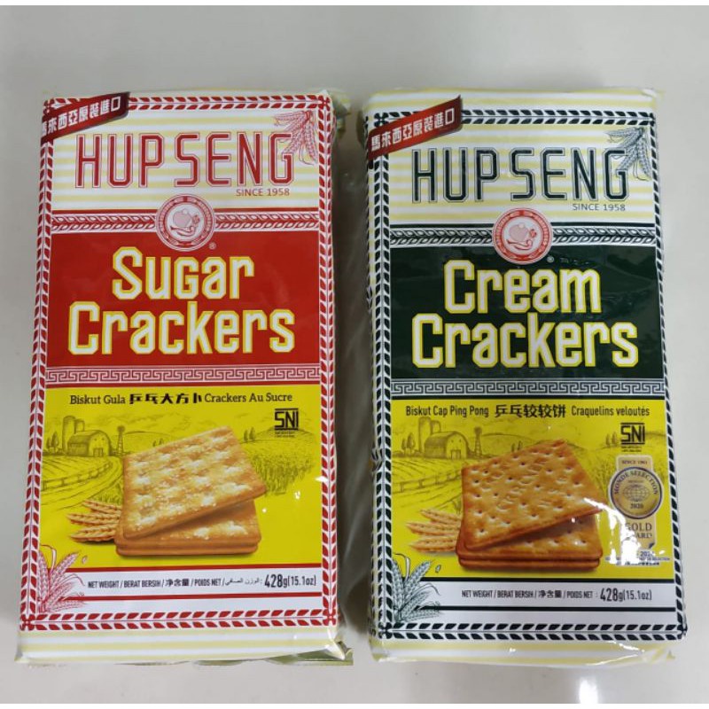 Hup seng Crackers 428gr