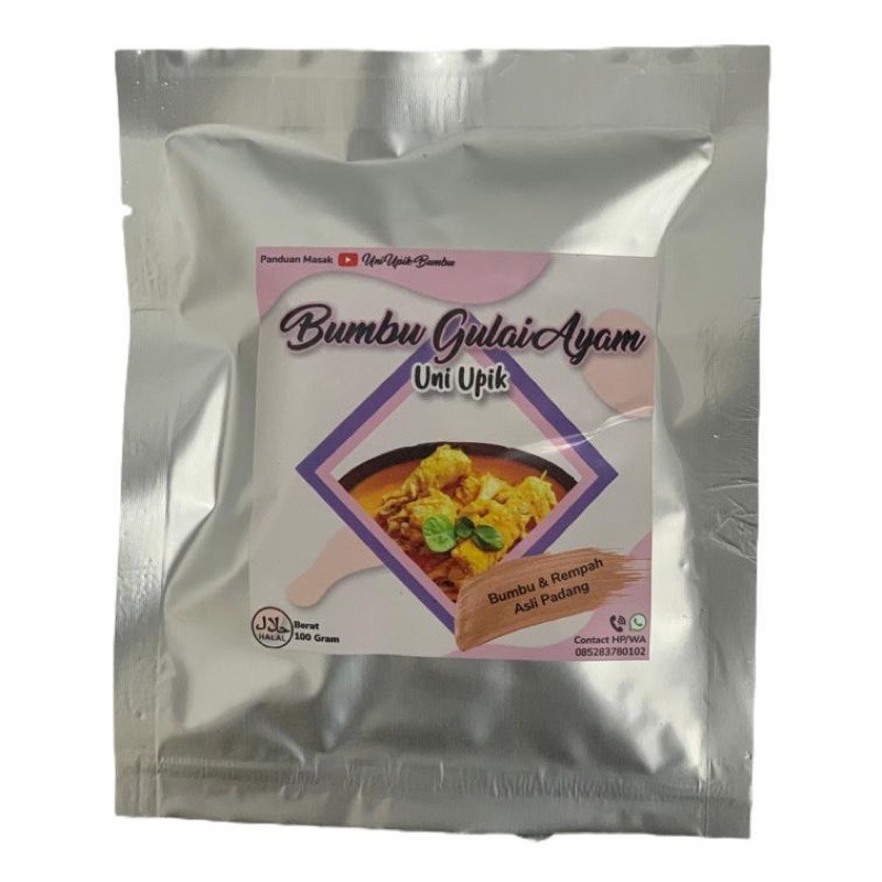 

Bumbu Gulai Ayam Uni Upik
