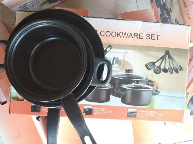 Panci Set 13 Pcs Tri J Bahan Marble Bergaransi