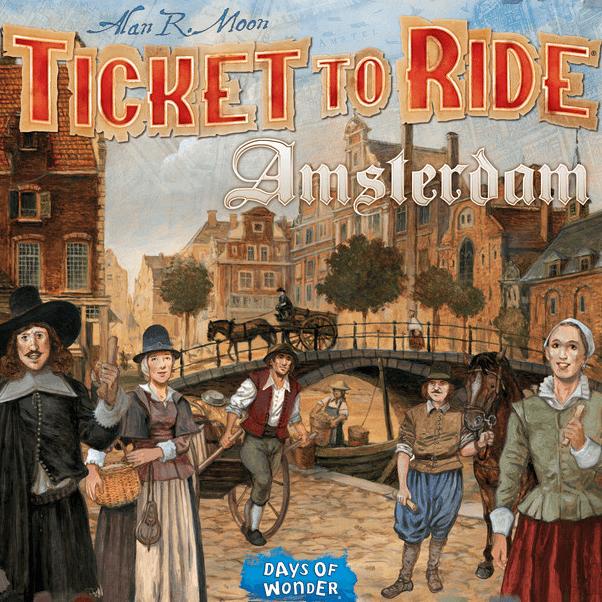 Ticket to Ride: Amsterdam Board Game