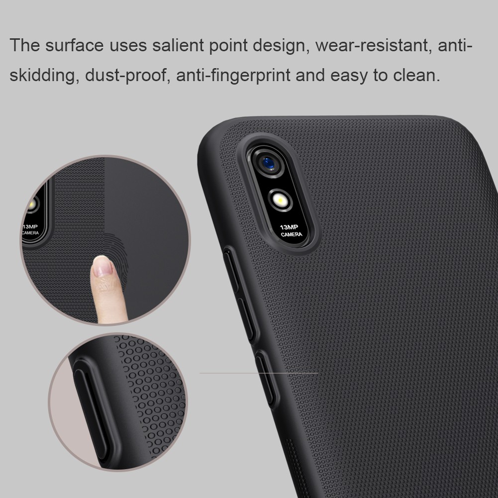 Hard Case Xiaomi Redmi 9A Nillkin Frosted Shield Casing Original