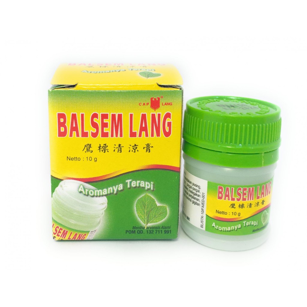 CAP LANG BALSEM LANG 40 GR 20GR 10 GR - Aromaterapi Balsem Pegal Nyeri Sendi