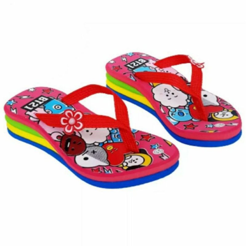 Wedges Anak ( BT21 ) Terlaris