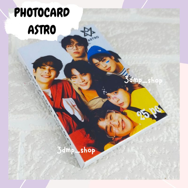 [25 lembar] photocard lomo photo card lomocard astro season greeting gateway