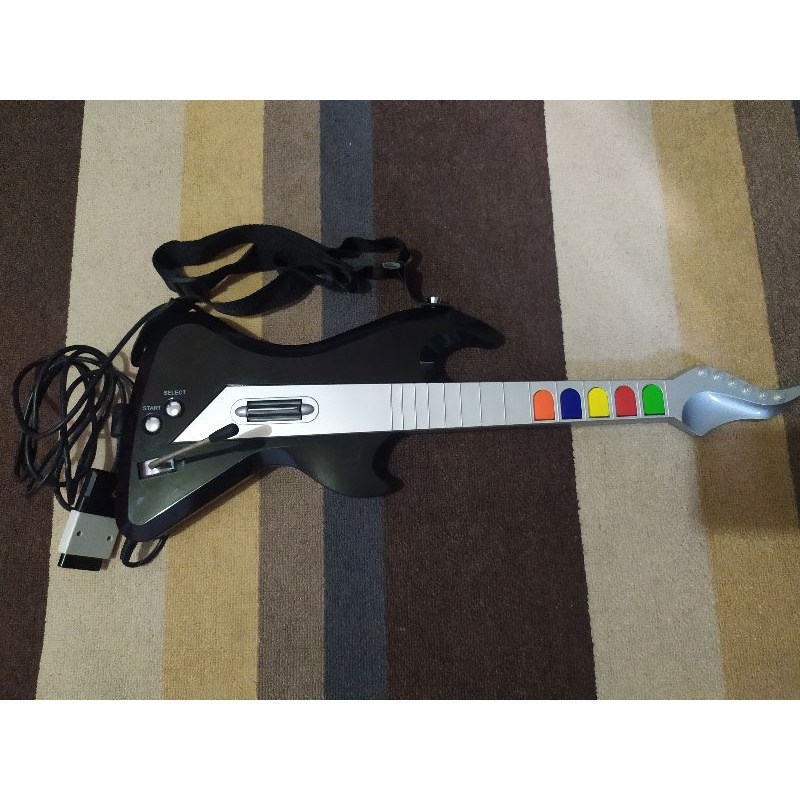 3 Stik XBOX & Controller Guitar Hero PS2 Bekas