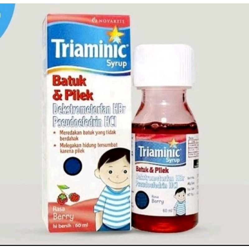 TRIAMINIC MERAH TRIAMINIC SYRUP BATUK PILEK 60 ML