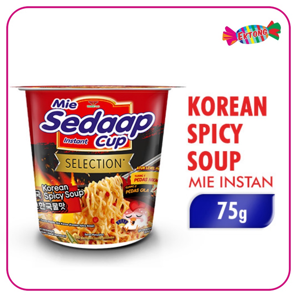 

SEDAAP CUP MIE KOREAN SPICY SOUP 75 GR