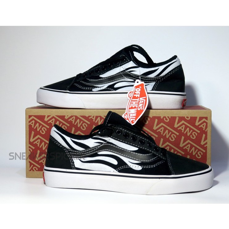 VANS OS FIRE SPEED BLACK - PROMO SEPATU SEKOLAH KULIAH OLAHRAGA MURAH KUALITAS PREMIUM ICC IFC DT