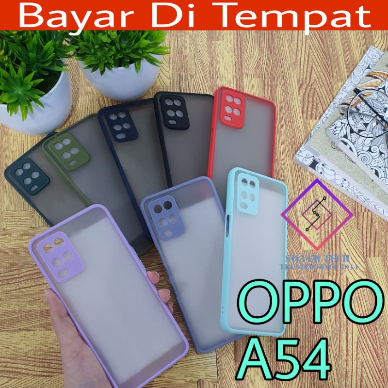 Kesing Oppo A54 Silikon OPPO A54 Softcase Oppo A54 Kondom Hp OPPO A54