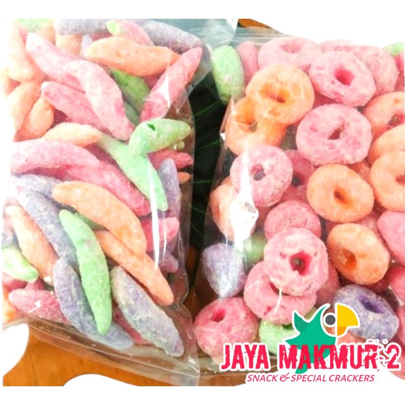 

Getas manis warna donat / lonjong 200gram jaya makmur2 snack