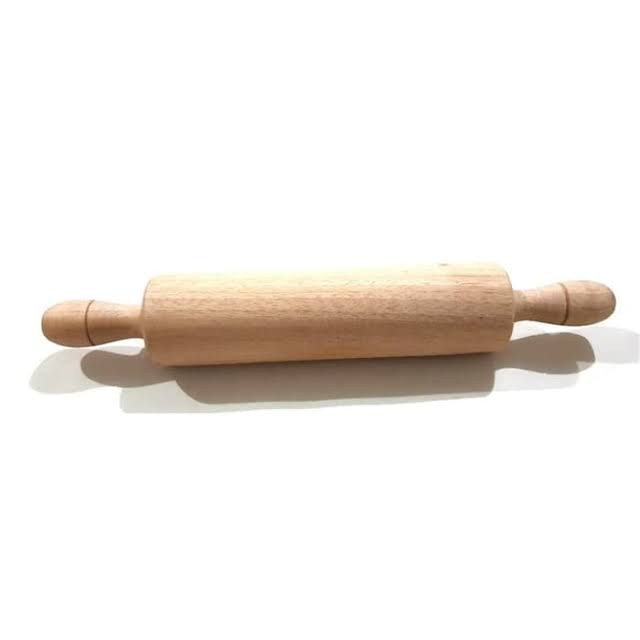 Penggilas adonan dari kayu / rolling pin kayu