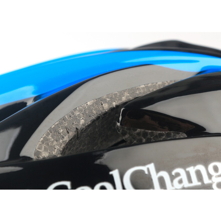 BISA COD CoolChange Helm Sepeda EPS Windproof Visor Lens - 19020 - Black