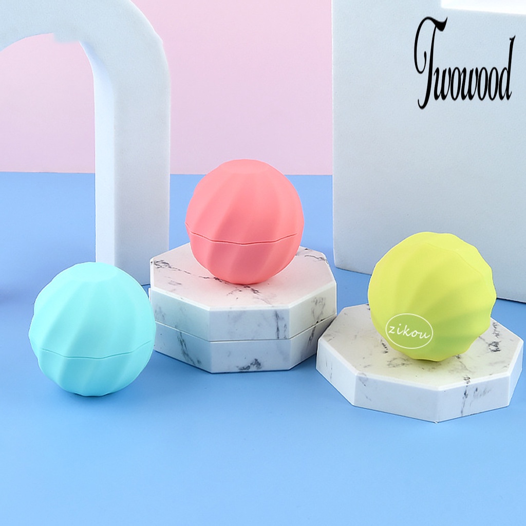 Kotak Lipstik Bentuk Bulat Bahan Plastik Anti Karat Ukuran 7g Untuk Travel