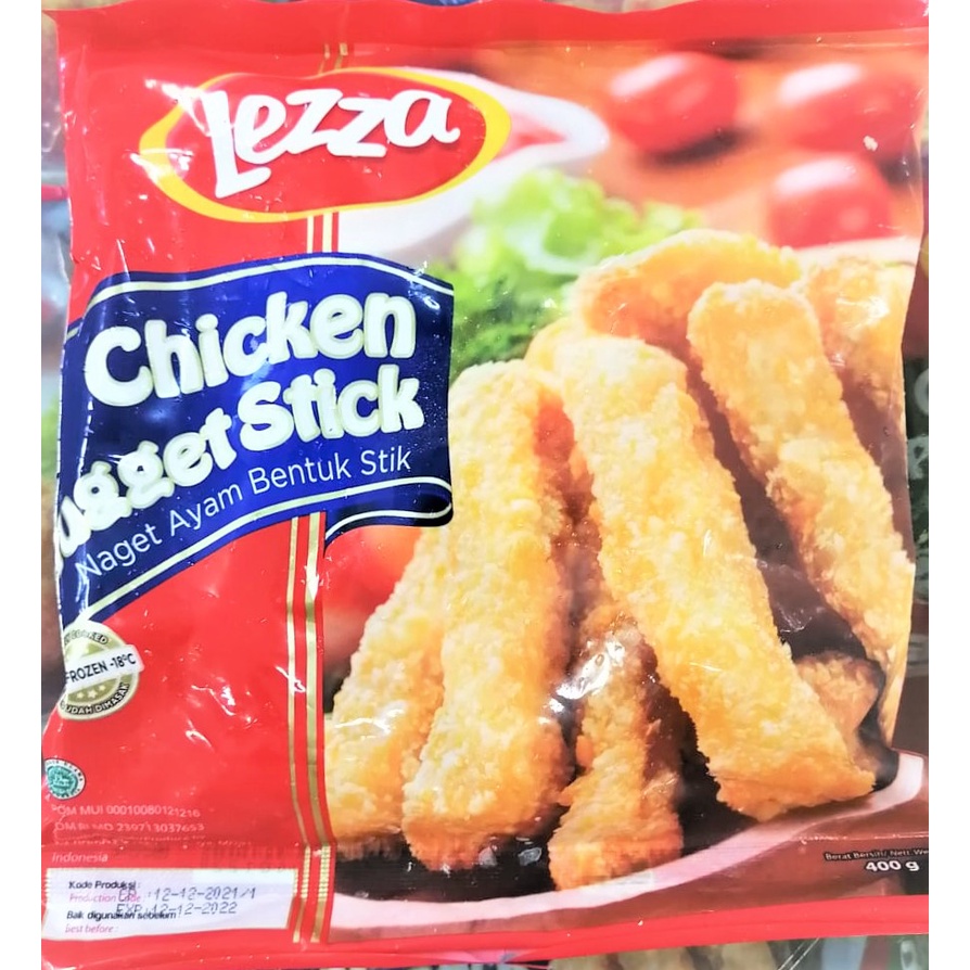 

LEZZA Chicken Nugget Stick 400gr