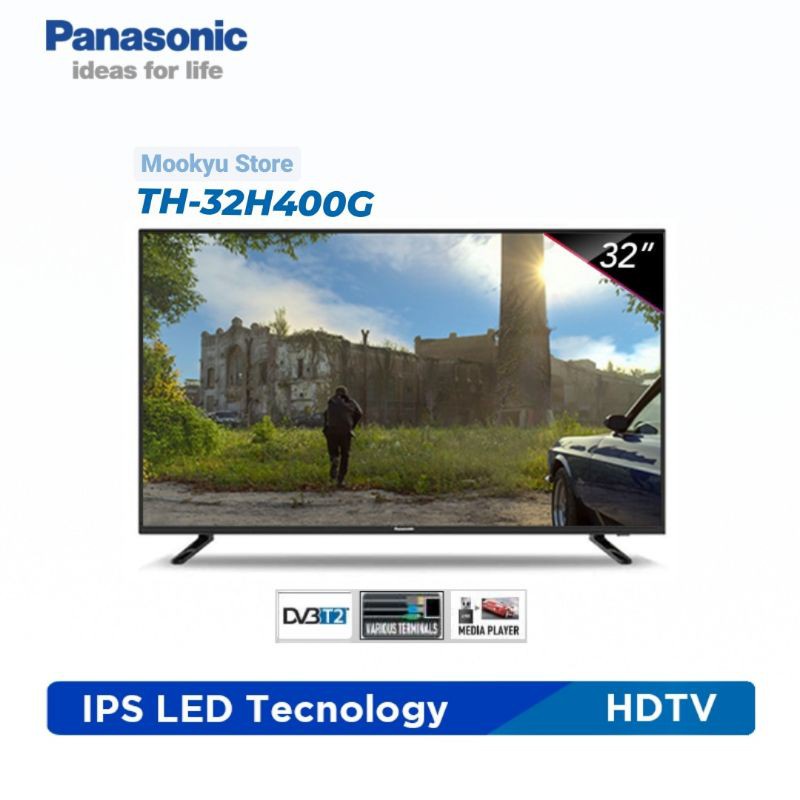 diskon murah     PANASONIC VIERA LED TV 32" Inch | TH32H400G | TH32H410G | Digital TV (2020)