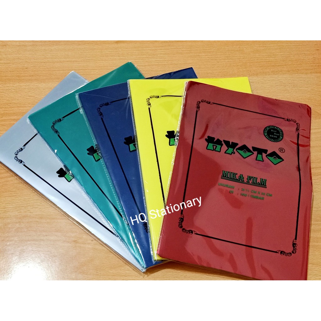 

H7Y Plastik Jilid Mika/Mica Cover Ukuran Folio/F4