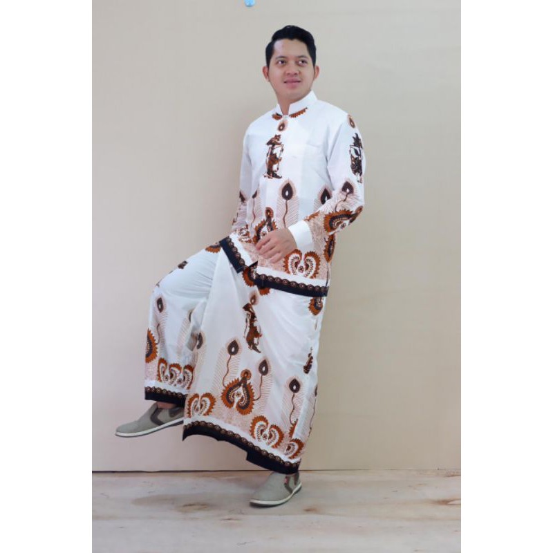 baju Koko set sarung celana