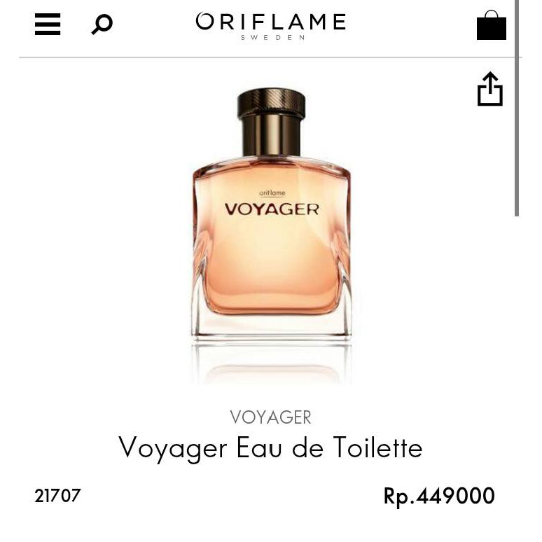 PARFUM Voyager Eau de Toilette
